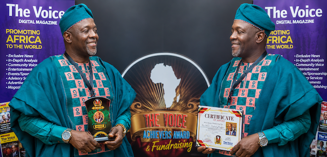 Redefining African Finance: Dr. Walton Gilpin And RCBank Take Center Stage In London At The Voice Achievers Award