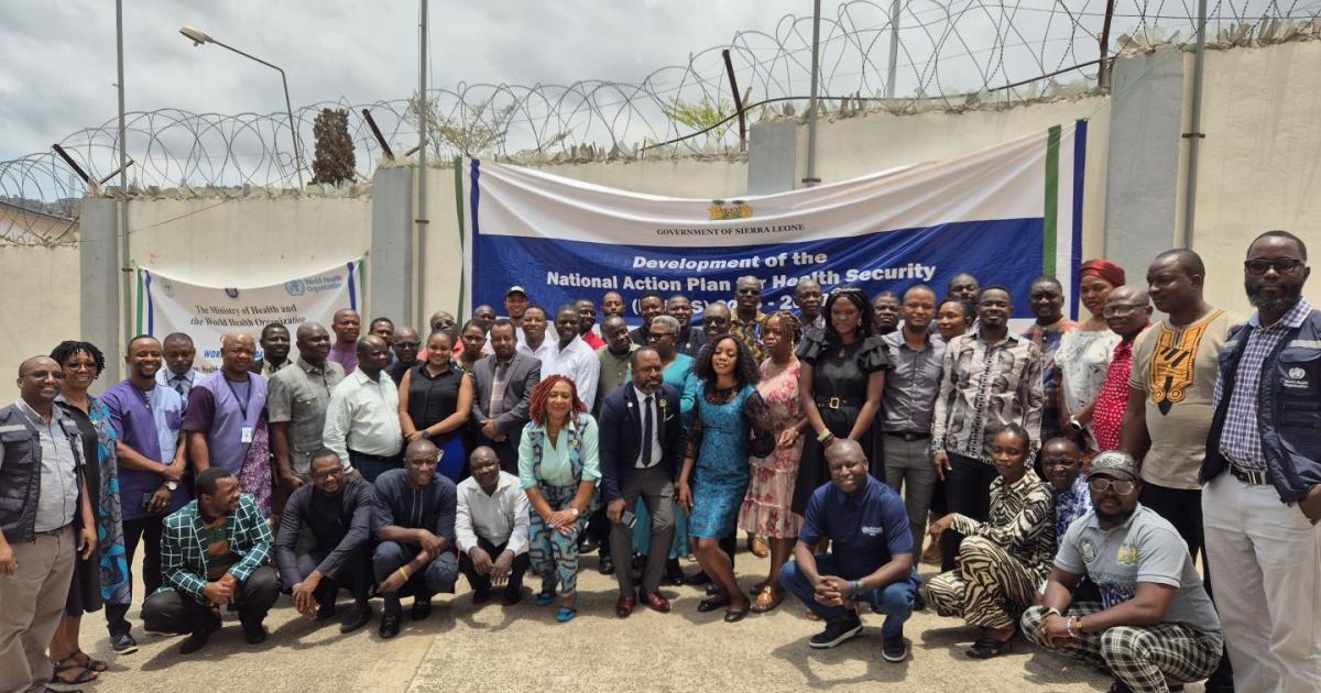 Sierra Leone advances health security with development of second National Action Plan (NAPHS 2025&ndash;2029)